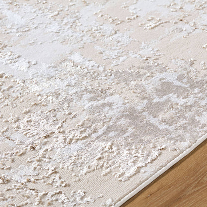 Elin Modern Tan/Cream Area Rug