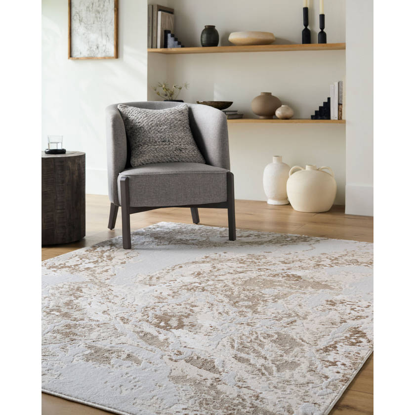 Nataya Modern Brown Area Rug