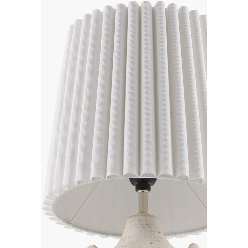 Jeronimo Modern Cream Table Lamp