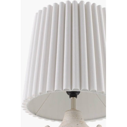 Jeronimo Modern Cream Table Lamp