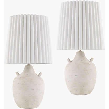 Jeronimo Modern Cream Table Lamp