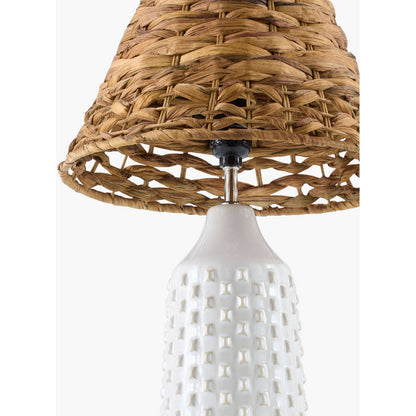 Karema Modern White Table Lamp