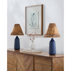 Karema Modern Blue Table Lamp