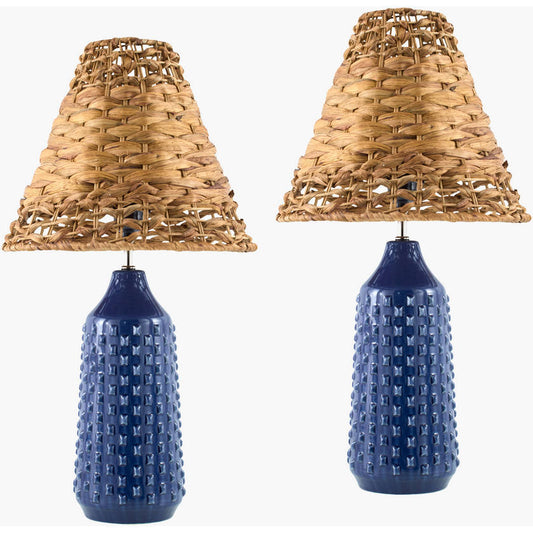 Karema Modern Blue Table Lamp
