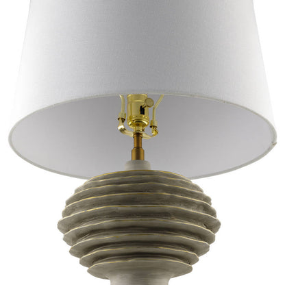 Chason Rustic Gray Table Lamp