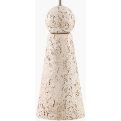 Lathisa Modern Brown/Light Gray Table Lamp