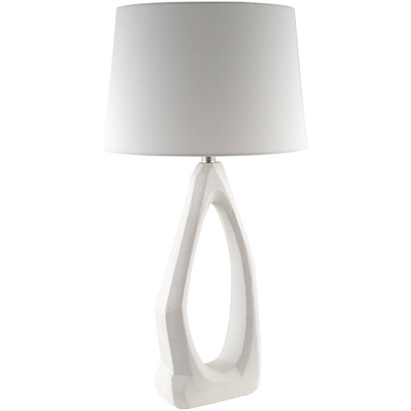 Chaney Traditional White Table Lamp
