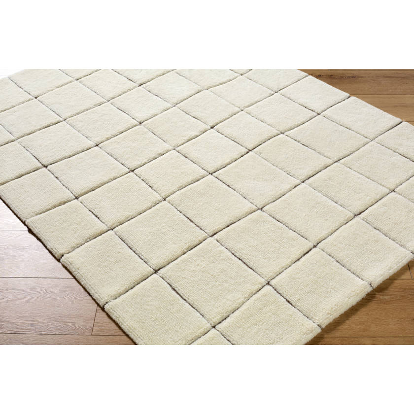 Jeannie Global Ivory Washable Area Rug