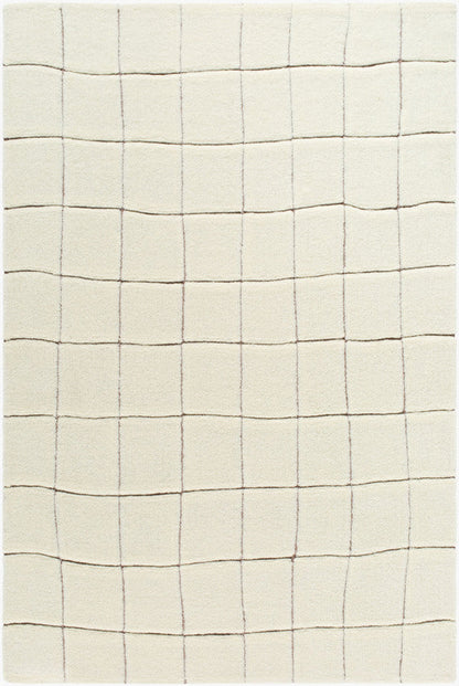 Jeannie Global Ivory Washable Area Rug