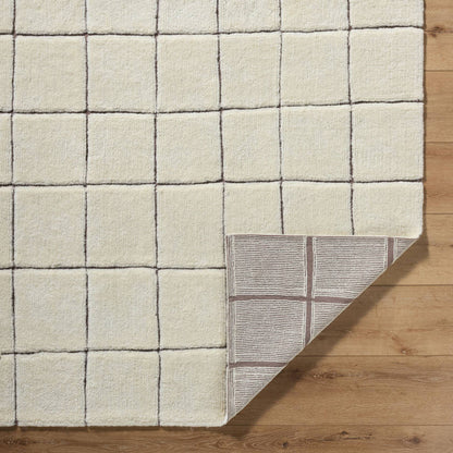 Jeannie Global Ivory Washable Area Rug