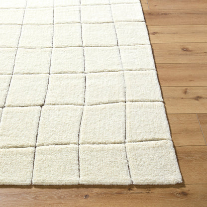 Jeannie Global Ivory Washable Area Rug