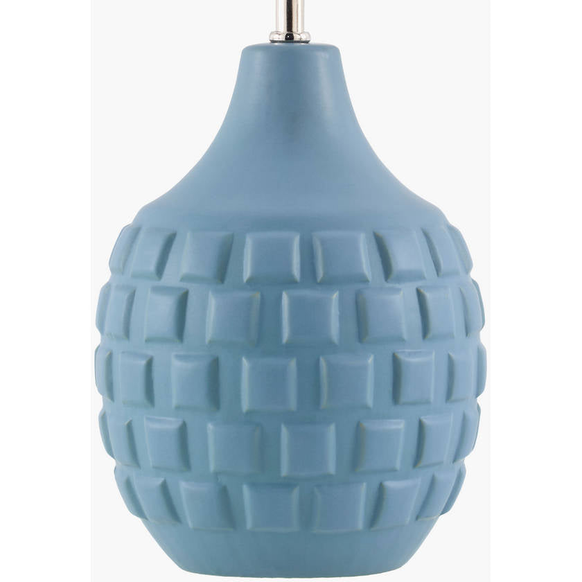 Natika Modern Gray Table Lamp