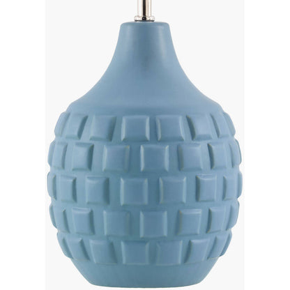 Natika Modern Gray Table Lamp