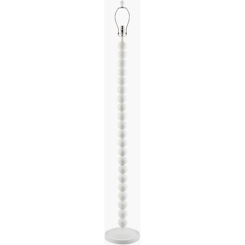 Camilia Traditional White Floor Lamp