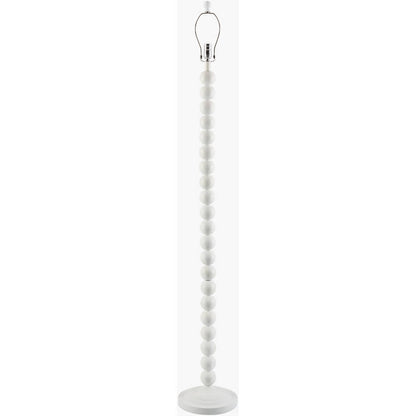 Camilia Traditional White Floor Lamp