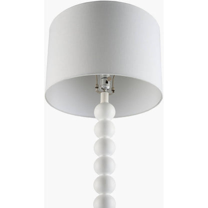 Camilia Traditional White Floor Lamp