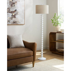 Camilia Traditional White Floor Lamp