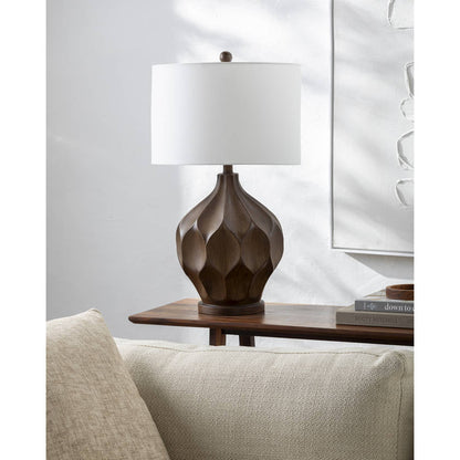 Elston Traditional Brown Table Lamp