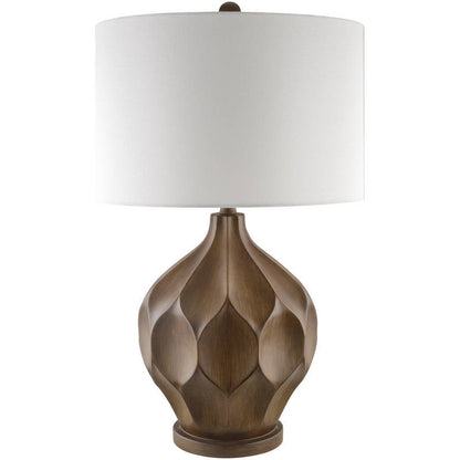 Elston Traditional Brown Table Lamp