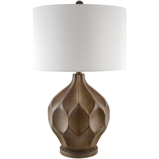 Elston Traditional Brown Table Lamp