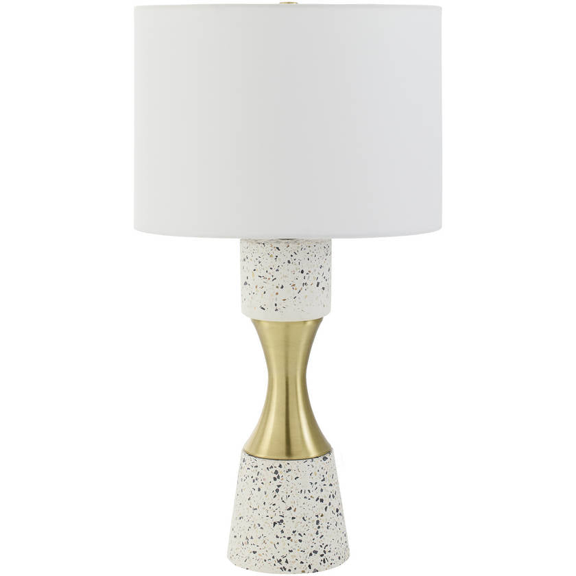 Monty Rustic White Table Lamp