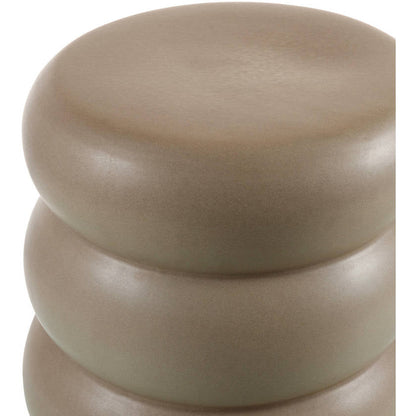 Damin Brown/Khaki Garden Stool
