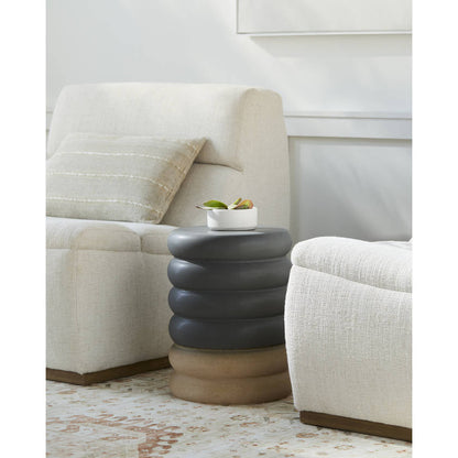 Marlissa Gray/Khaki Garden Stool