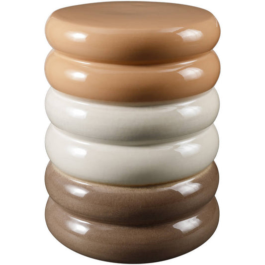Marlissa Blush/Cream Garden Stool
