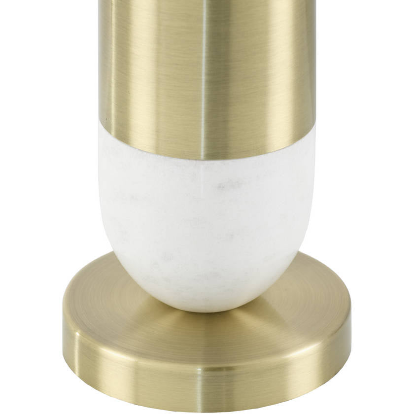 Monte Modern Metallic - Nickel Table Lamp