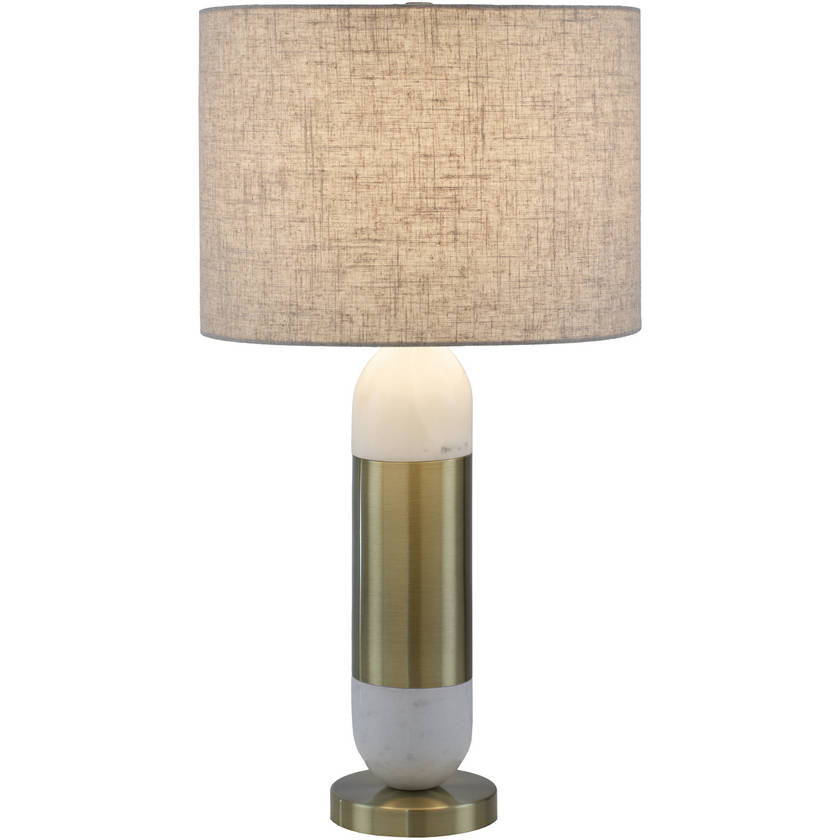 Monte Modern Metallic - Nickel Table Lamp