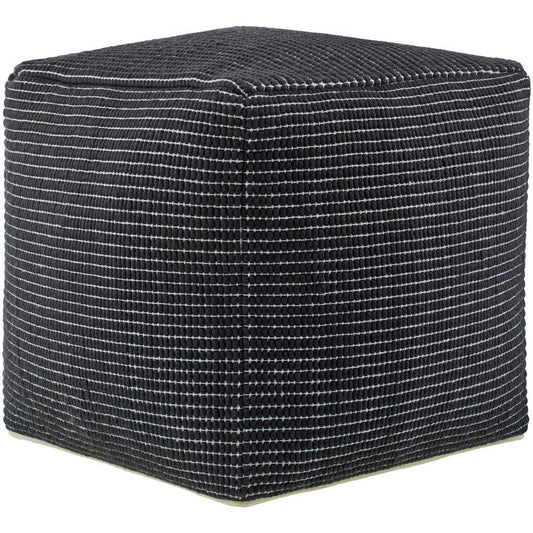 Ronald Black Pouf