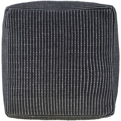 Ronald Black Pouf
