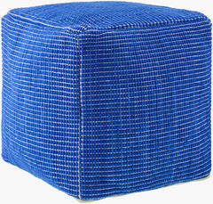 Ronald Marine Blue Pouf