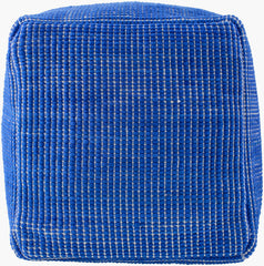 Ronald Marine Blue Pouf