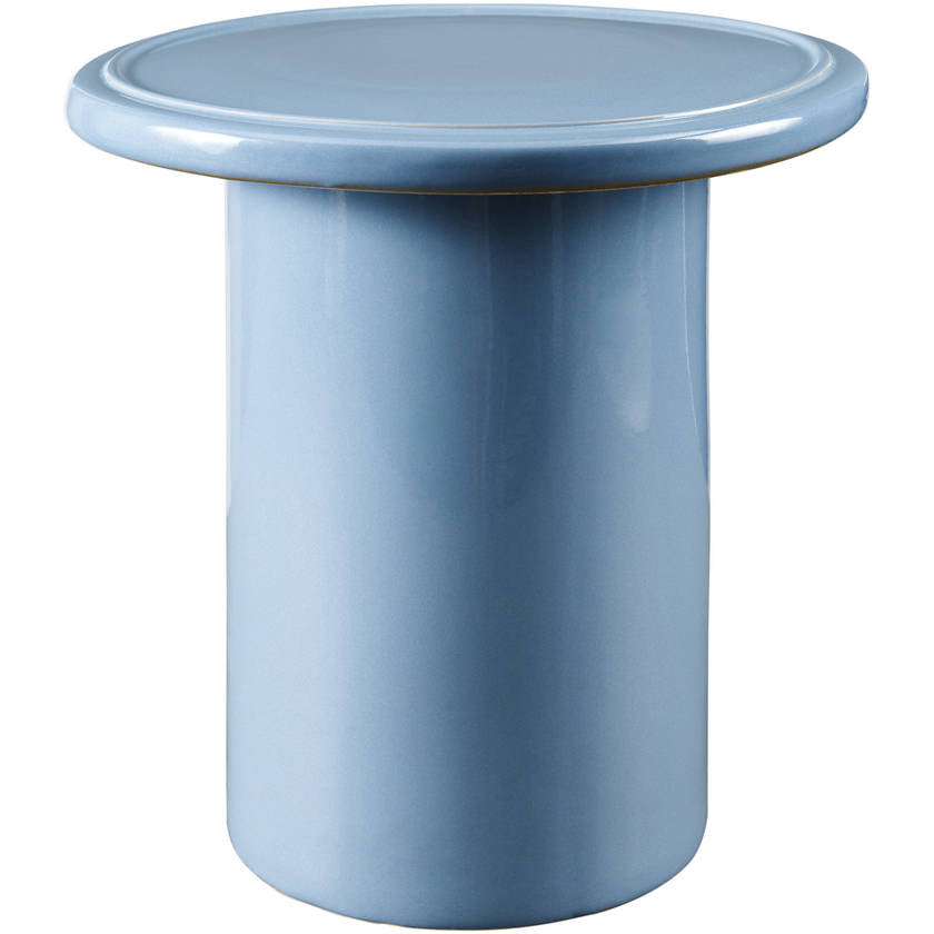 Robbie Medium Gray Garden Stool