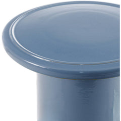 Robbie Medium Gray Garden Stool