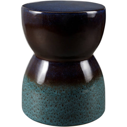Charee Dark Brown Garden Stool