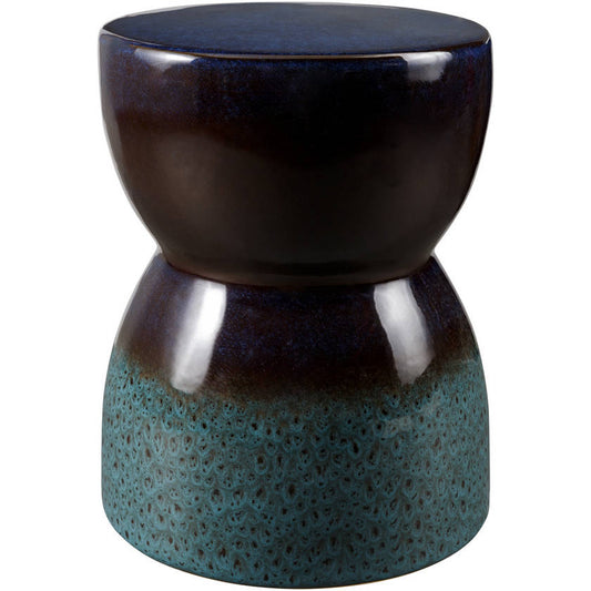 Charee Dark Brown Garden Stool