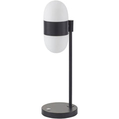 Lorena Modern Black Table Lamp