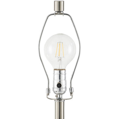 Shantel Modern Metallic - Nickel Table Lamp