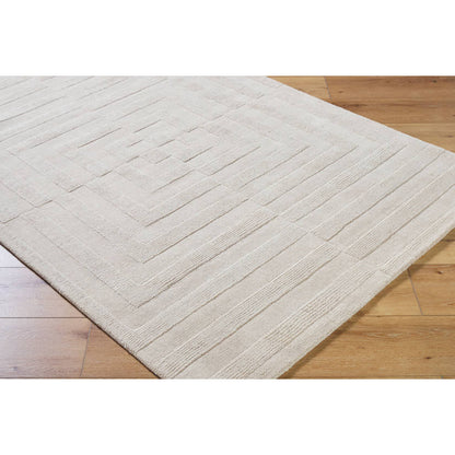 Diane Global Light Silver Area Rug