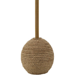 Shondell Rustic Brown Floor Lamp