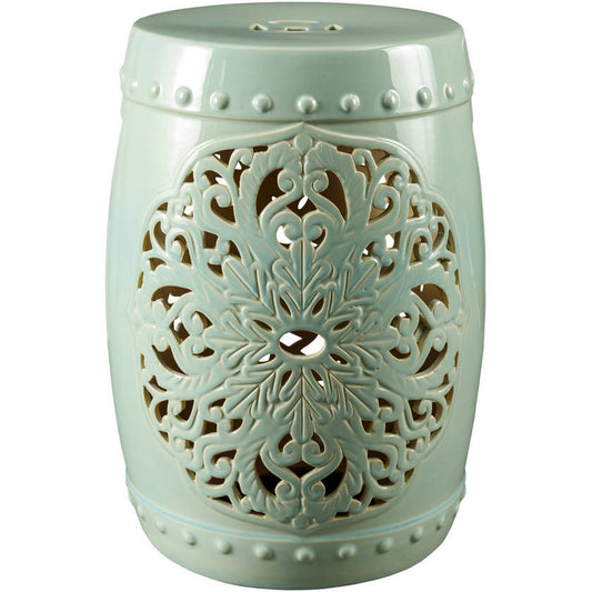 Tambria Seafoam Garden Stool