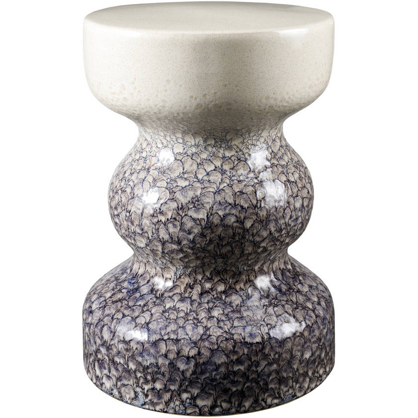 Brett Blue Garden Stool