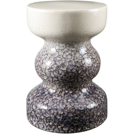 Brett Blue Garden Stool