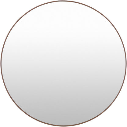 Jarron Modern Dark Brown Wall Mirror