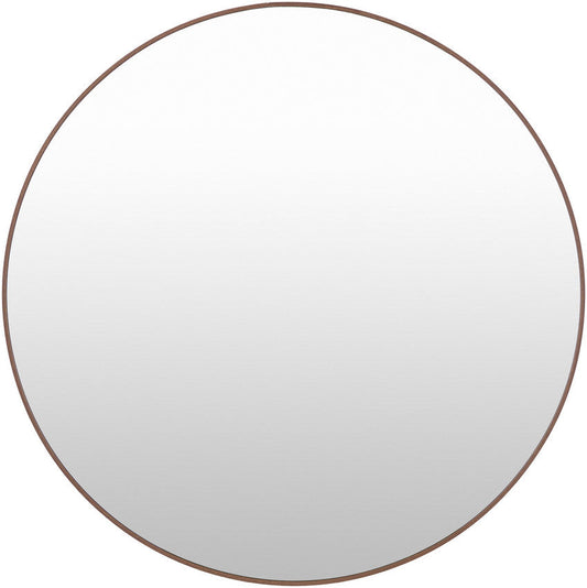 Jarron Modern Dark Brown Wall Mirror