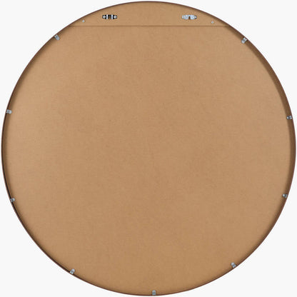 Jarron Modern Dark Brown Wall Mirror