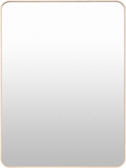 Renna Modern Brown Wall Mirror