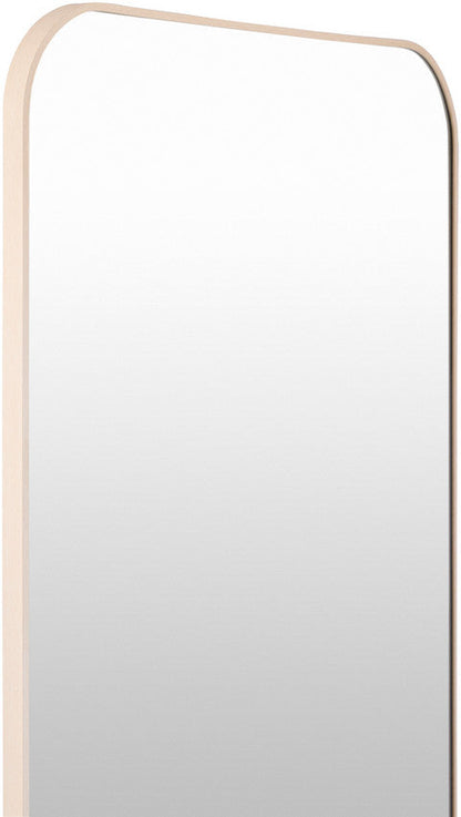 Lashunda Modern Brown Wall Mirror